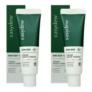 이지듀 DW EGF 크림 화이트 토닝 50ml 2개세트 기미 재생크림