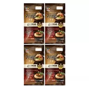 [CJ제일제당][T]가쓰오우동466g(2인)+얼큰우동464g(2인) x4개