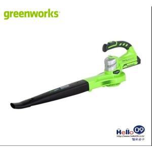 그린웍스 브로워 송풍기 24V 본체만 G24 무선송풍기 충전브로워 낙엽청소 제설작업 세차 강풍 미니송풍기