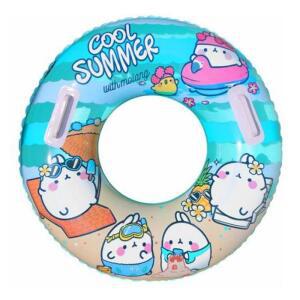 [MEN35P2R_52GP]쿨 썸머 블루 원형 손잡이 어린이 튜브 75