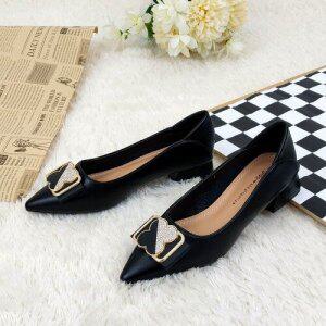 [제이시]제이시 스틸레토 발편한 여자 리본 통굽구두 3cm K278