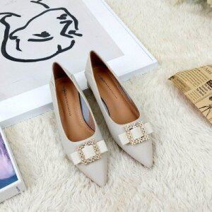 [제이시]제이시 3cm 발편한 소가죽 여성 펌프스 큐빅구두 K274