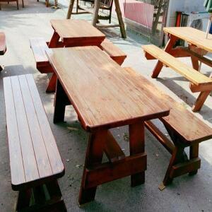 [ME293P22_52AI]야외용원목테이블 정원용테이블