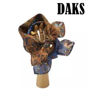 [롯데백화점]닥스 21인치 페이즐리 패턴 나염 손수건,쁘띠스카프 DGL1303