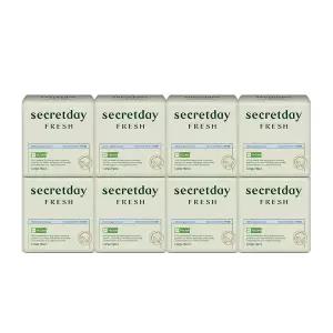 [시크릿데이]시크릿데이 프레쉬 유기농 비건 생리대 대형 14p X 8팩