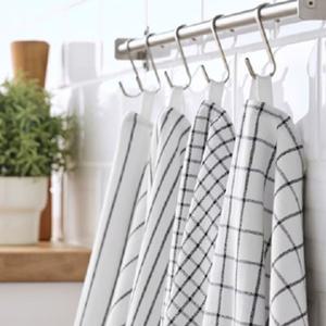 이케아 린니그 고리형행주 주방타올 싱크대 4개입