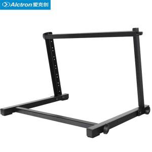 스튜디오 받침대 2단 수납장 오디오선반 블루투스 스탠드 랙장 음향기기 화이트 케이스