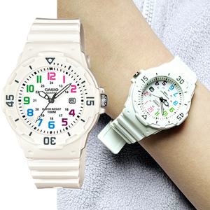 정식AS 카시오 LRW-200H-7BVDF 어린이 초등학생 손목 시계 여성 아날로그 워치