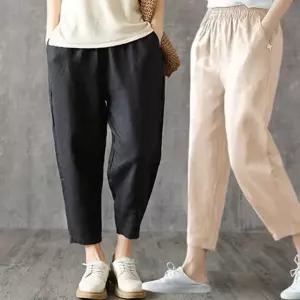 [로즈엘리][4컬러] 여름 꾸 안꾸 쿨 마실팬츠 세미배기바지