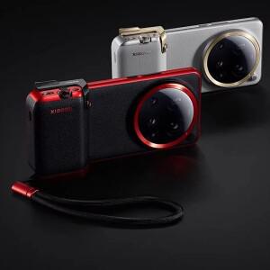 Original Xiaomi 15 Ultra 사진 세트 가죽 카메라 커버 케이스 용 무선