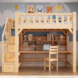 책상침대세트 성인 프레임 벙커형 벙커 슈퍼싱글 세트