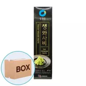 청정원 생와사비 40g 40입 (박스)