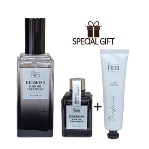 엔씨페트라 에르모소 헤어 오일 트리트먼트 120ml+30ml+퍼퓸 핸드크림 60ml