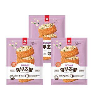 [천일식품] 냉동 닭가슴살유부초밥 360g 3봉