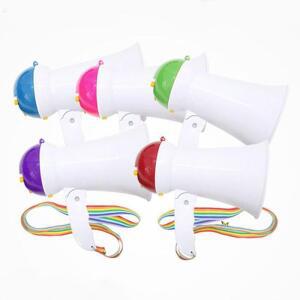 [RG2N158P]레인보우 미니 메가폰 학교 교회 야유회 메가폰