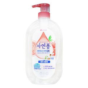 엘지 자연퐁 베이킹소다 파워 3X 주방세제 퓨어 자몽향 735ml 1개 설거지