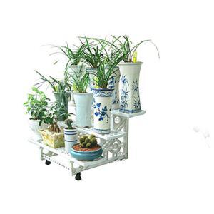 모던 이동식 화분 정리대 3단 인테리어 진열대 선반 화분진열대 화분선반 다이