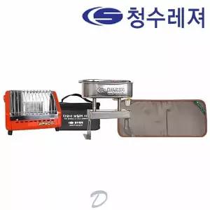 청수레져 낚시용품 다모아9 보일러 + 피엔코난로 + 텐트매트