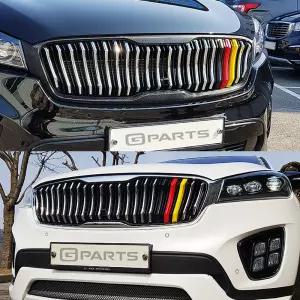 지파츠 올뉴쏘렌토 세로그릴 다크크롬 튜닝