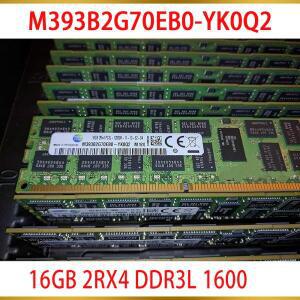 삼성 서버 메모리 M393B2G70EB0-YK0Q2, 16GB 2RX4 DDR3L PC3L-12800R ECC, 1 개