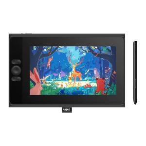 Ugee UE12 디지털 그래픽 태블릿 펜 드로잉 모니터, 윈도우 맥 안드로이드용, 8 익스프레스 키 포함, 11.6