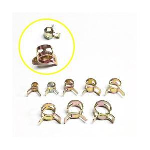 호스 조임 반도 핀치 클램프 배관 고정 탄성 집게 밴드 스프링 클립 홀더 크림프 니플