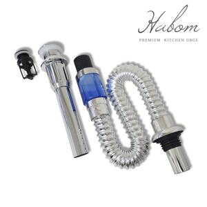 세면대배수관 세면대부속품 트랩 스텐팝업 바닥 세트 SUS304