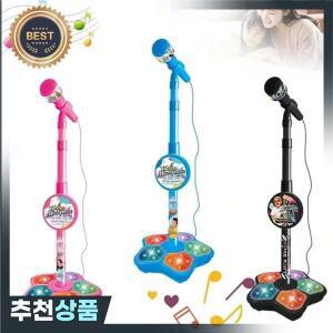 어린이 마이크 스탠드 장난감 휴대용 노래방 전자 내구성 파티 기계
