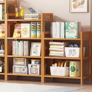 넓은 사각선반 거실 원목 선반장 조립식진열장 얇은선반