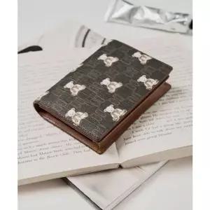 [NS홈쇼핑]DCWA5F793 닥스 브라운 패턴 소가죽 카드지갑[35229568]