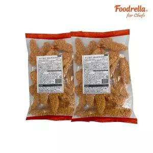 [푸드렐라 for chefs]업소용 케이준치킨텐더 1kg 2개