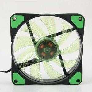 쿨러 케이스엣지 쿨러 덮개 DC 팬 케이스 그린 120mm 4핀