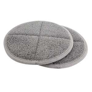 물걸레 스팀 극세사 패드 23cmx2장 청소기 원형