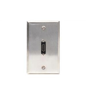 [ME60N1MQ_55]스테인리스 스마트콘센트 월 플레이트 1포트