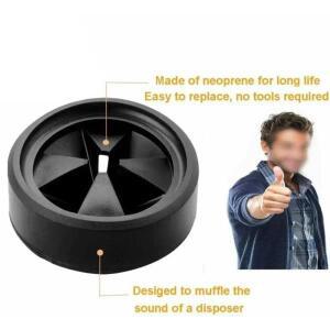 Pc 음식물 쓰레기 처리기 배수 플러그 InSinkErator 용 스플래시 가드 검정색 고무 주방 분쇄기 부품 도구