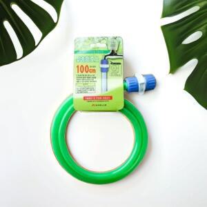 아폴로 물호스 100cm 맞춤형호스 물호수 마당 베란다 수도호스 연결 연장 청소 (2개)
