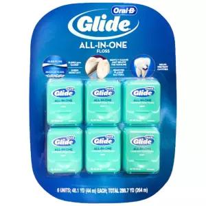 오랄비 글라이드 치실 민트 44M 6개 / 코스트코 치실