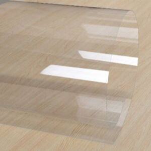 얇은 아크릴판 플라스틱 투명 보드 원형 딱딱한 필름 롤