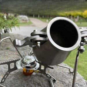 튀밥 만들기 매장용 상업용 의향금 강냉이 기계 시장 캠핑 단일 뻥튀기 미니 720ML