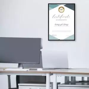 [보리보리/도토로]모던라인 입체 액자(A3) (블랙) 포스터 액자프레임