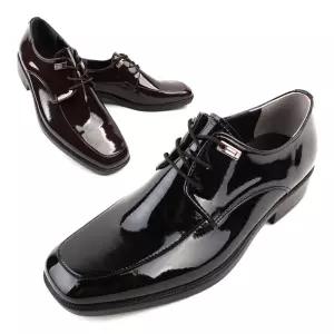 [브랜슈] MS-104 발이 편한 수제화 남성구두 에나멜 정장화 예식구두 면접 245~305mm