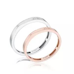 [로이드](센텀시티점)[SET] 드롭 플랫 14K 커플링 세트 LRM25003T LRW25003T