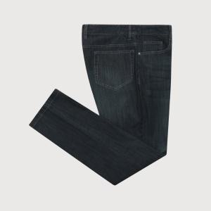 인디안 [25년여름 최저가] 면스판 사이드밴드 슬림핏 청바지 777-2361-DL4M