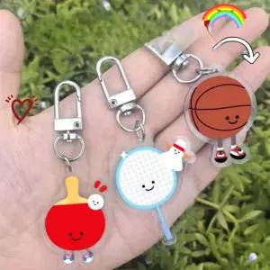 농구 축구 배구 탁구 배드민턴 동호회 스포츠 키링 