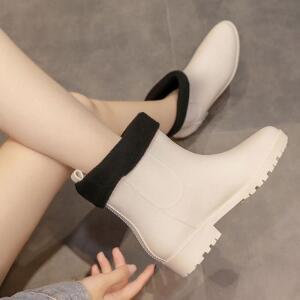 [QN3S7W02_57]장화 레인부츠 기모안감 스니커즈 캐주얼화