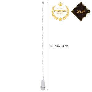 3pcs 천장 팬 펜던트 당김 코드 체인 빈티지 나무 손잡이 전등 설비 Drawstring 램프 하드웨어 액세서리