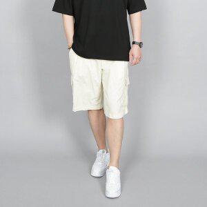 [우기브로]WBS 남자 빅사이즈 에어필드 린넨 카고 밴딩 반바지