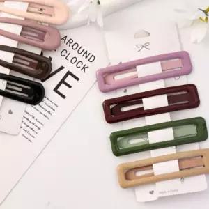 왕 똑딱 헤어 핀 10CM/여성/여자/머리핀/헤어핀/집게핀/액세서리/예쁜핀/유아/여아/사각/머리/고정