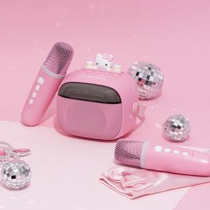 헬로키티 미니 블루투스 스피커 마이크 2개 세트