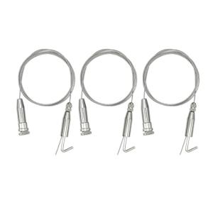 코텍 액자걸이 와이어1M 액자레일용 실버